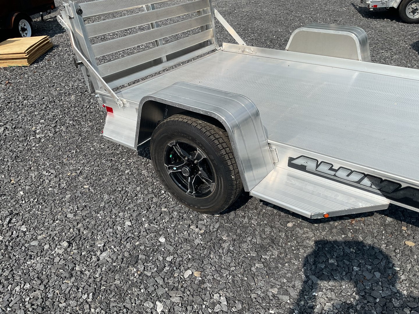 New 2025 Aluma EX638 Utility Trailer 63"X8' 2000#