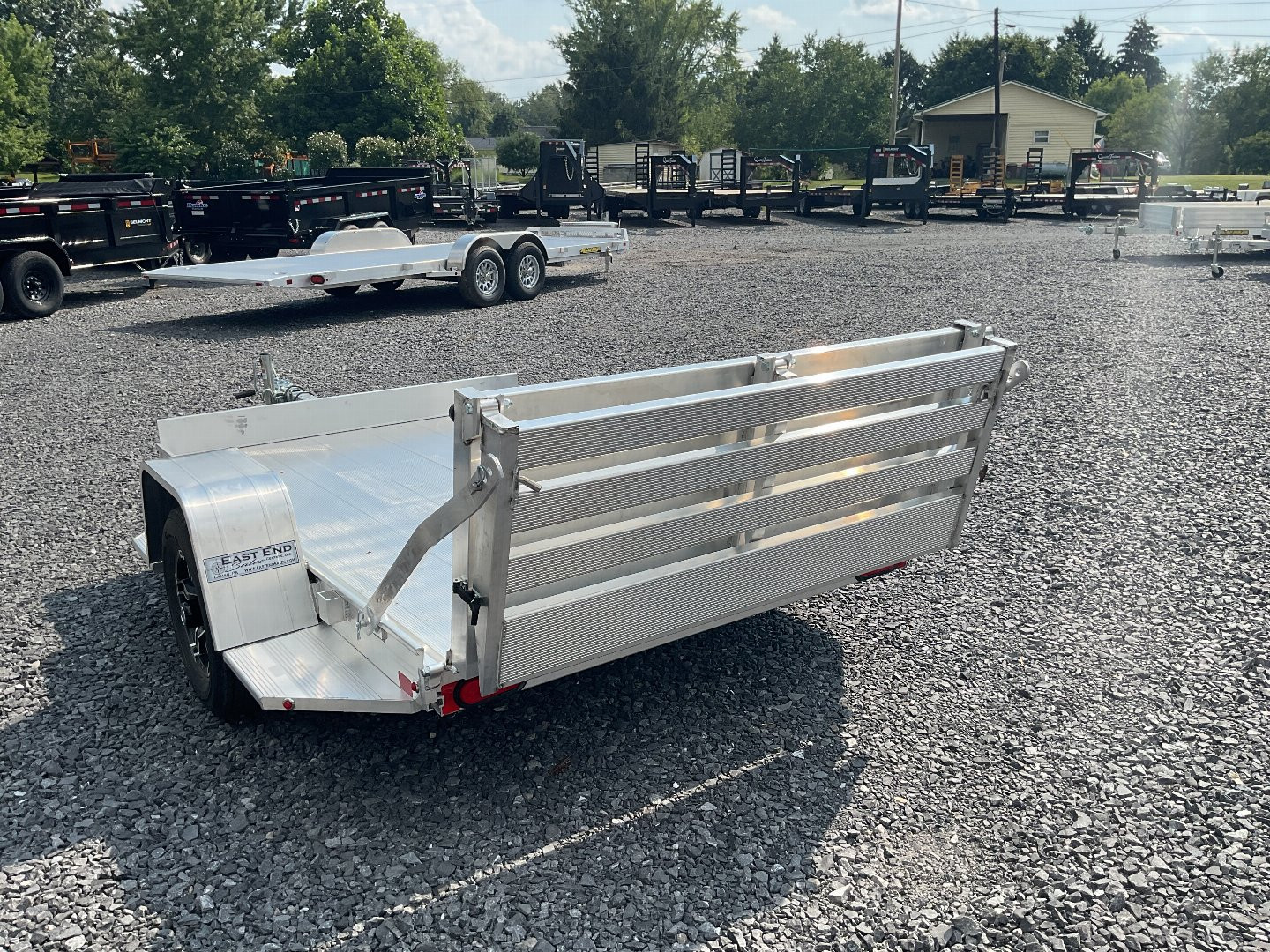 New 2025 Aluma EX638 Utility Trailer 63"X8' 2000#