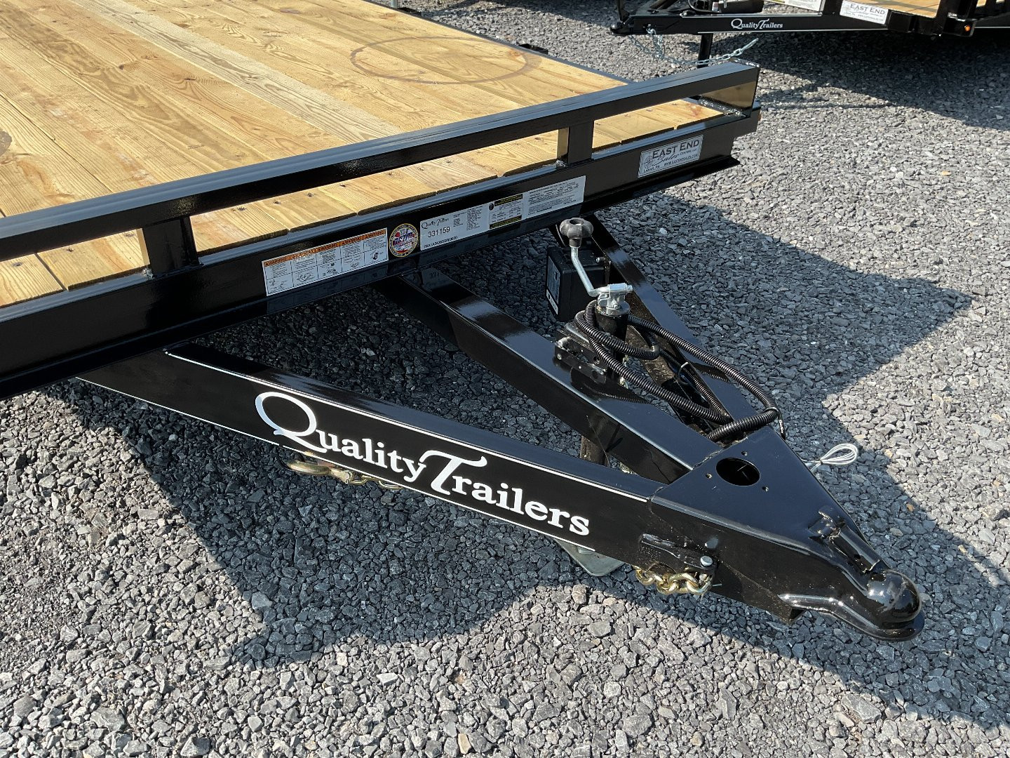 New 2025 Quality Trailers SidebySide Utility Trailer 82"x24' 10K