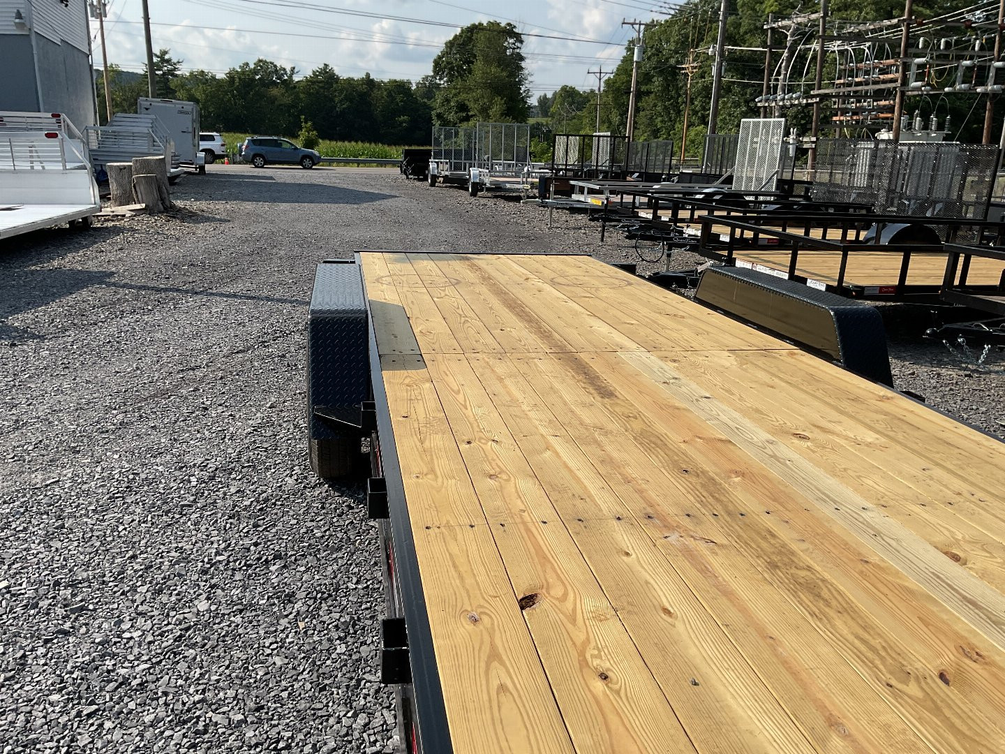 New 2025 Quality Trailers SidebySide Utility Trailer 82"x24' 10K