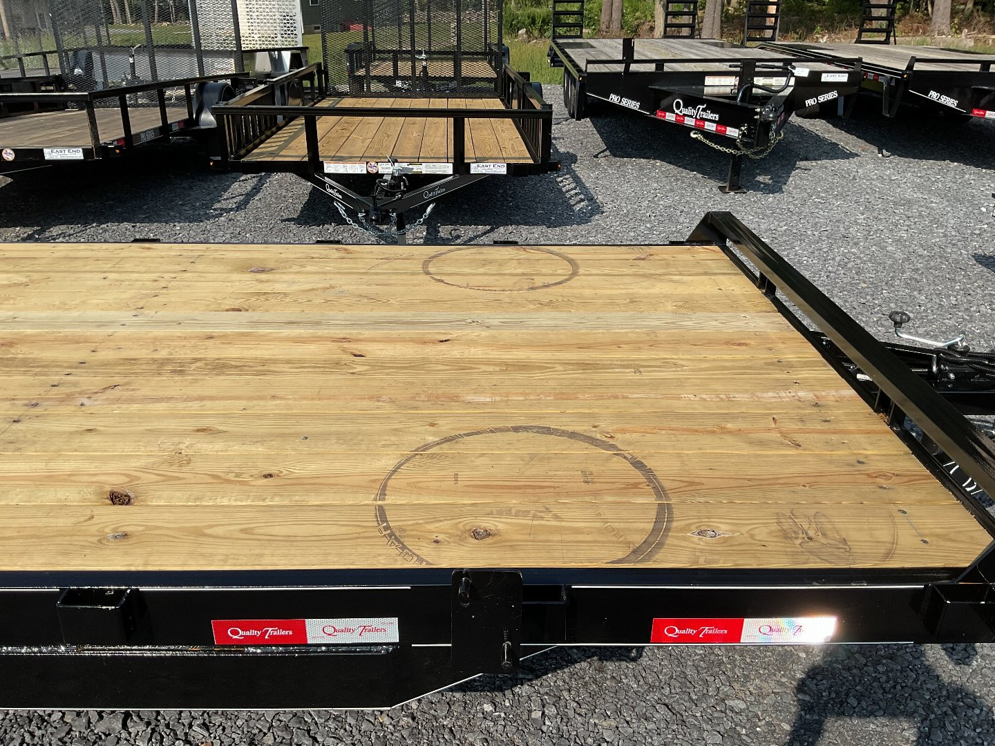 New 2025 Quality Trailers SidebySide Utility Trailer 82"x24' 10K