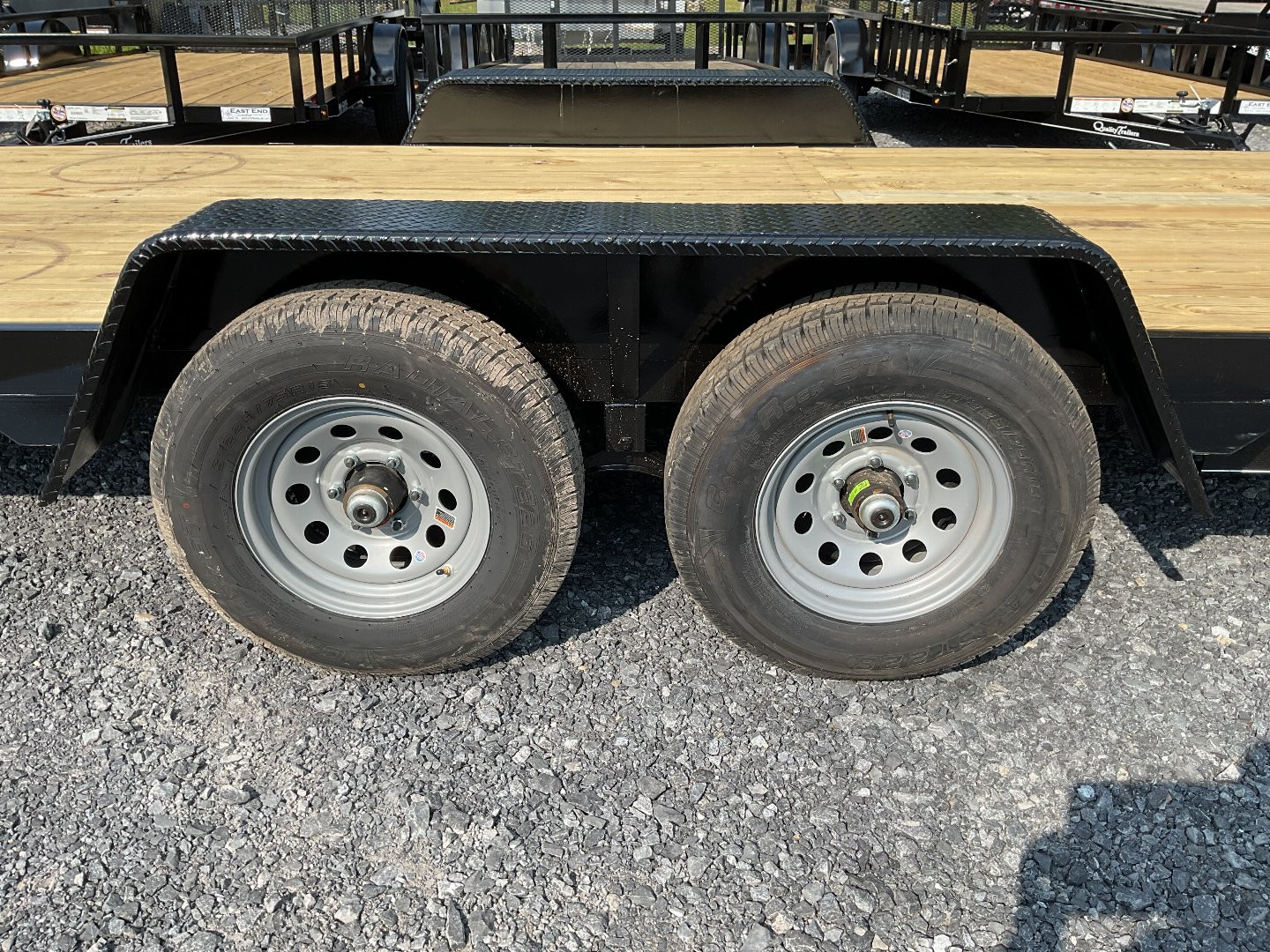 New 2025 Quality Trailers SidebySide Utility Trailer 82"x24' 10K