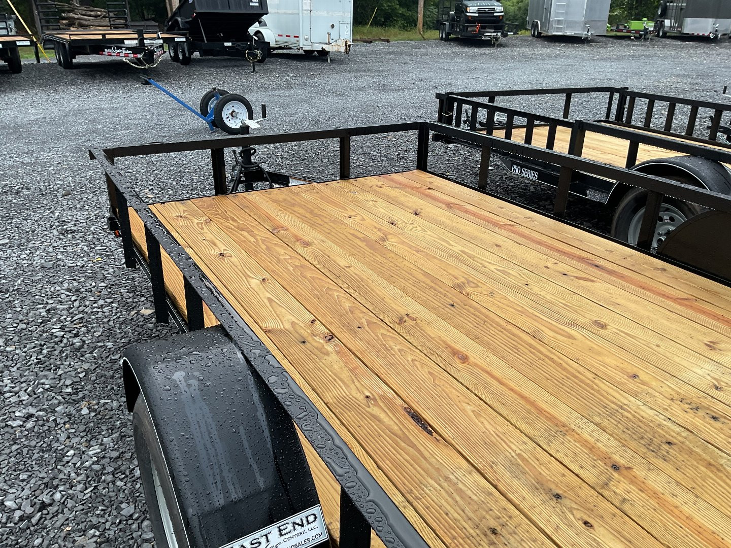 New 2025 Quality Trailers Econ-B Utility Trailer 77"x12' 2990#