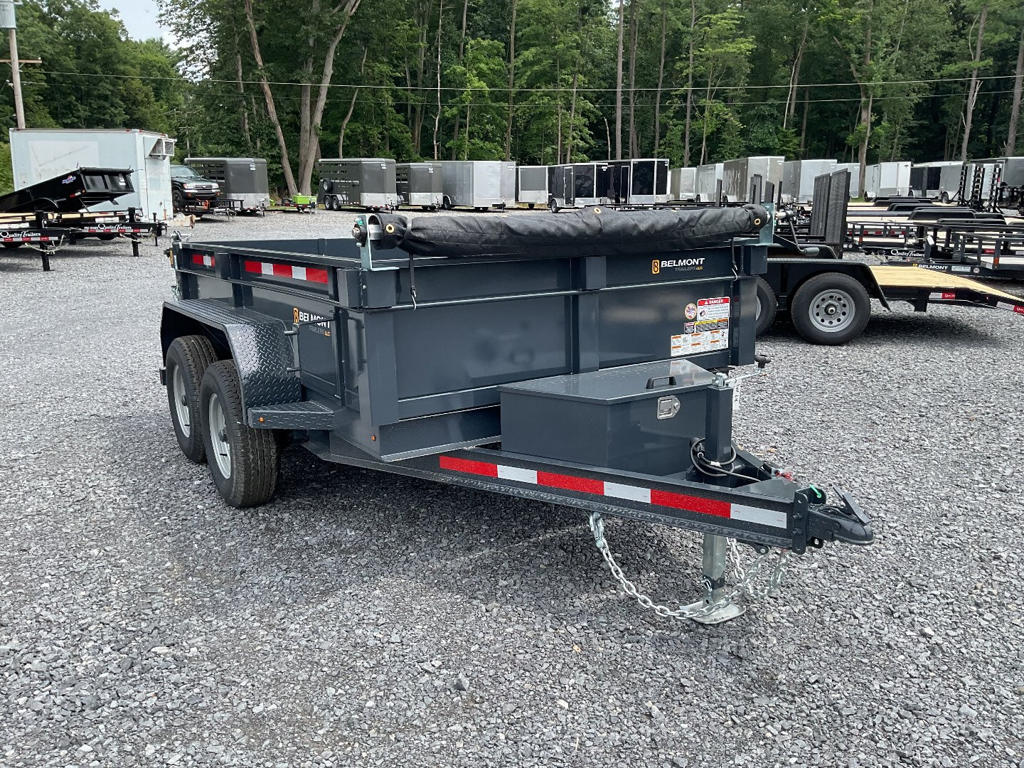New 2024 Belmont DTL7210-10K Dump Trailer 6'X10' 10K