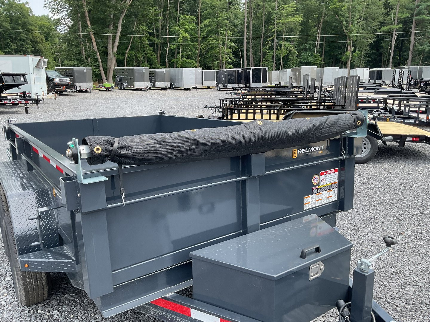 New 2024 Belmont DTL7210-10K Dump Trailer 6'X10' 10K