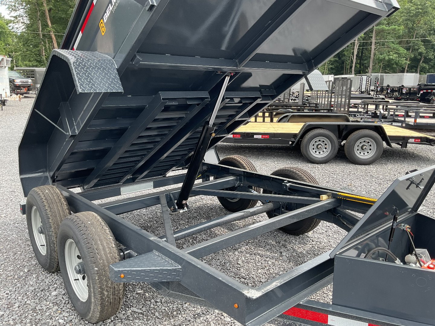 New 2024 Belmont DTL7210-10K Dump Trailer 6'X10' 10K
