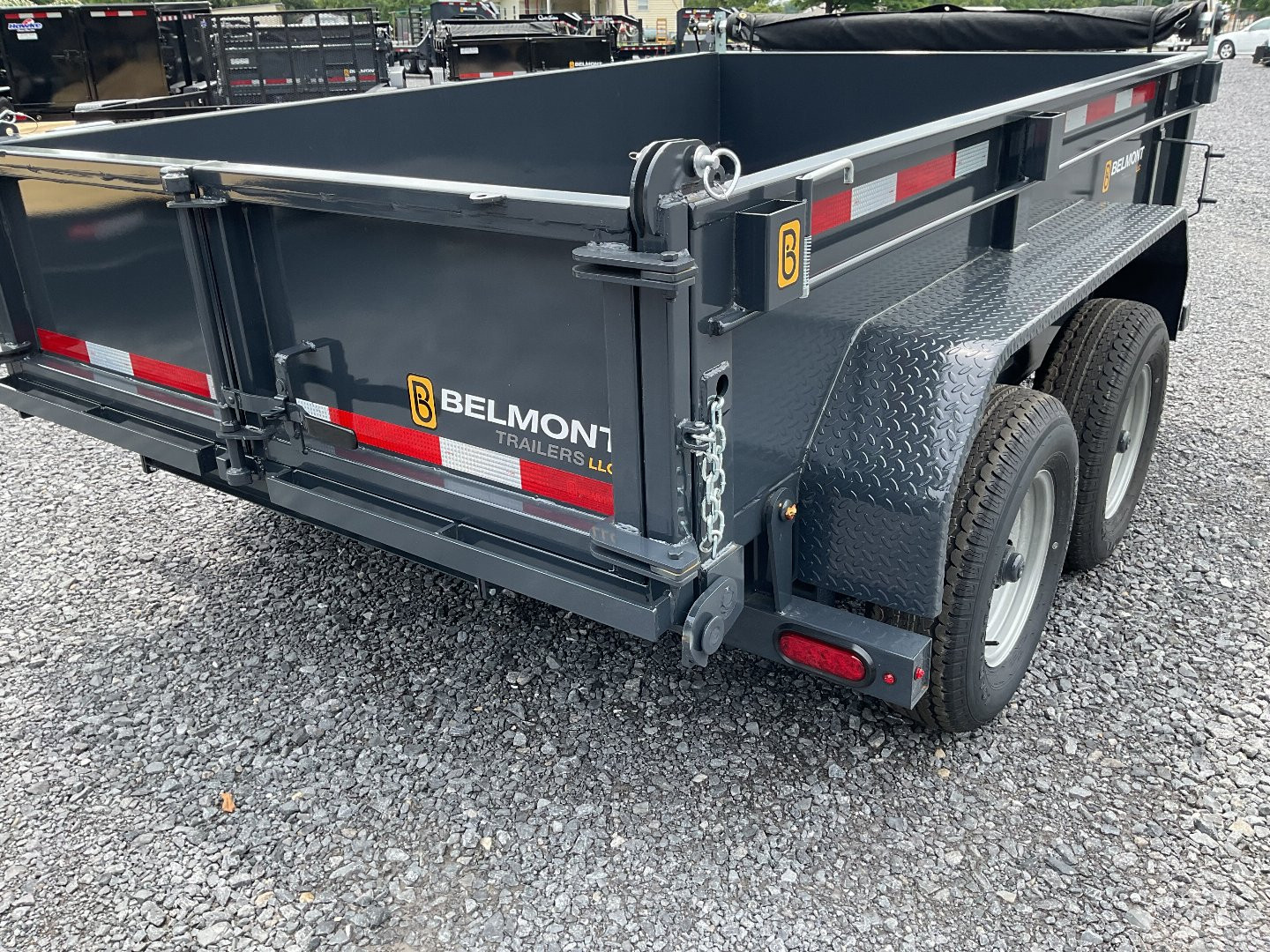New 2024 Belmont DTL7210-10K Dump Trailer 6'X10' 10K