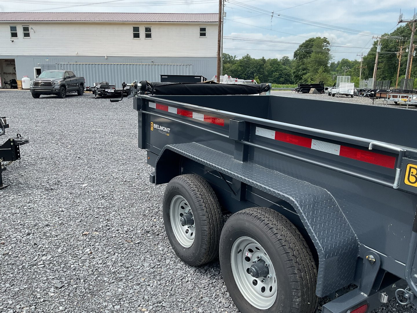New 2024 Belmont DTL7210-10K Dump Trailer 6'X10' 10K