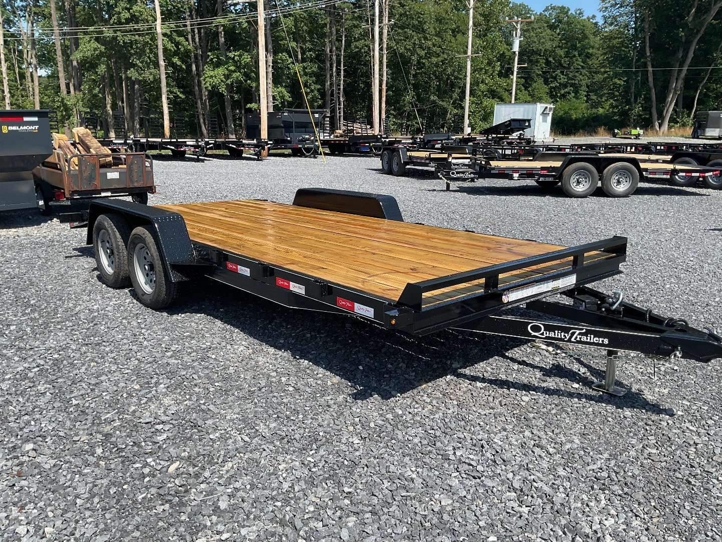 New 2025 Quality Trailers 82"X18' Gen-AW Car Hauler/Equipment Trailer 7K FAW-3.5K-18G