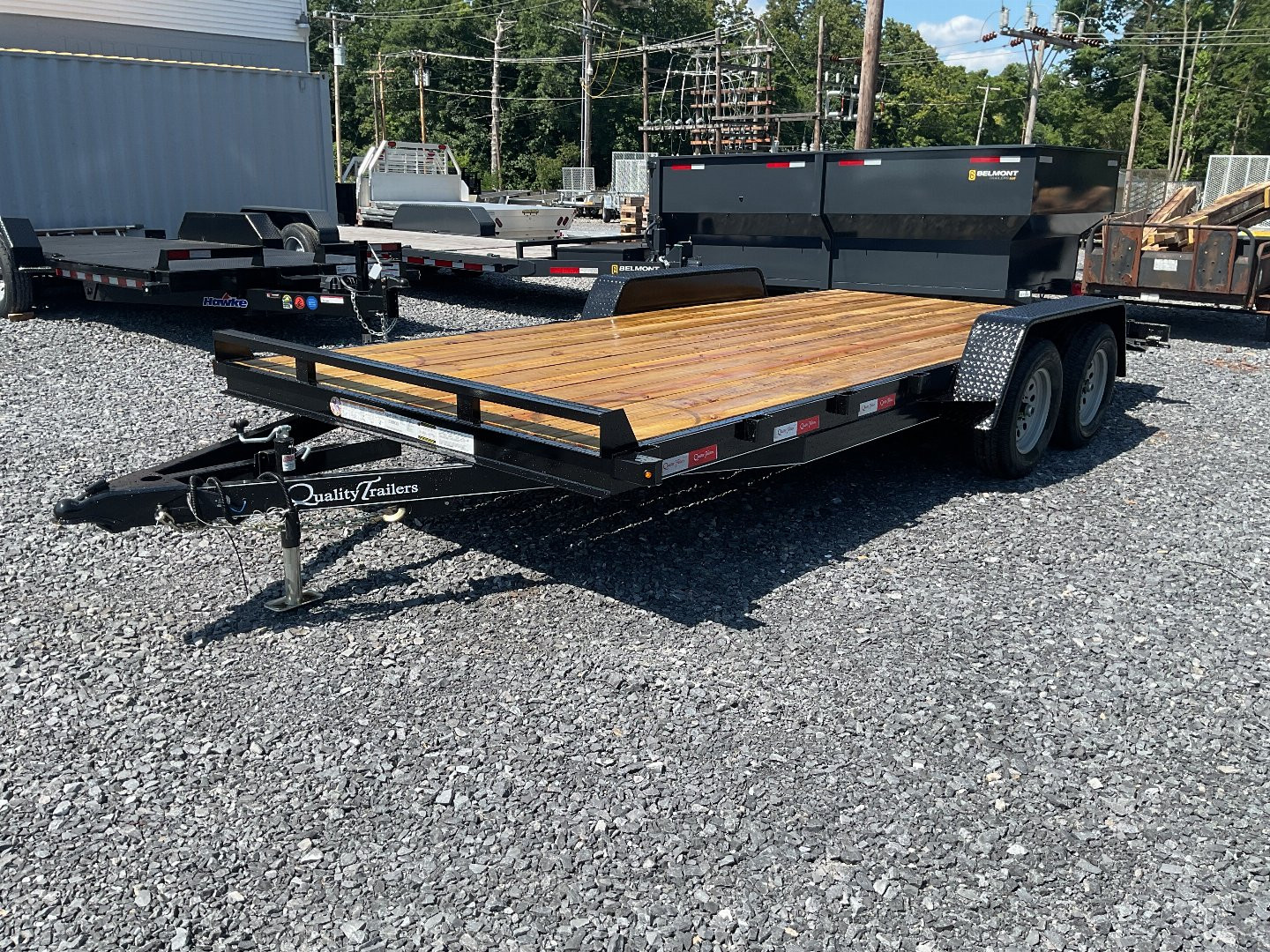 New 2025 Quality Trailers 82"X18' Gen-AW Car Hauler/Equipment Trailer 7K FAW-3.5K-18G