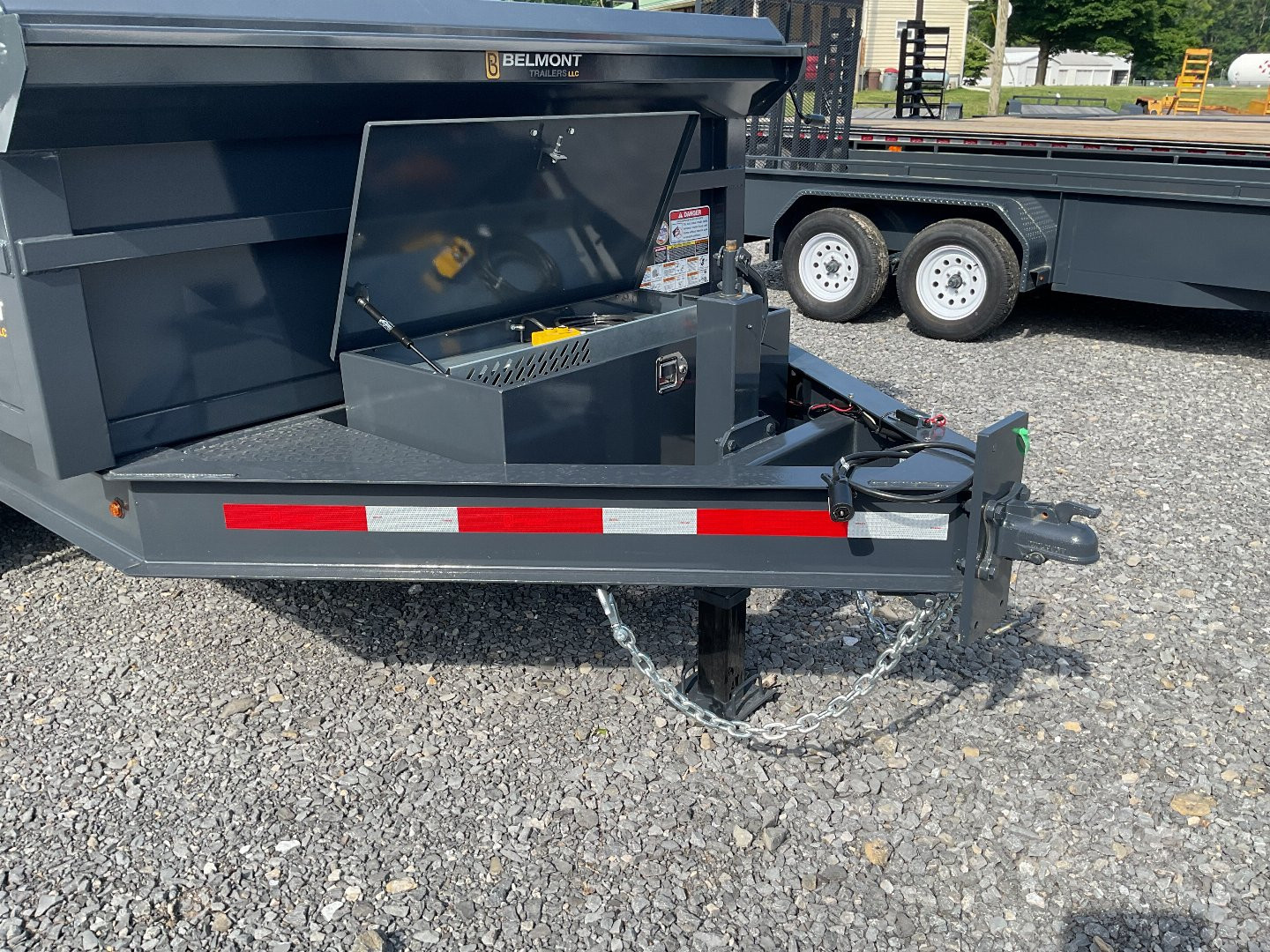 New 2024 Belmont DTX8112-14K Dump Trailer 81"X12' 14k