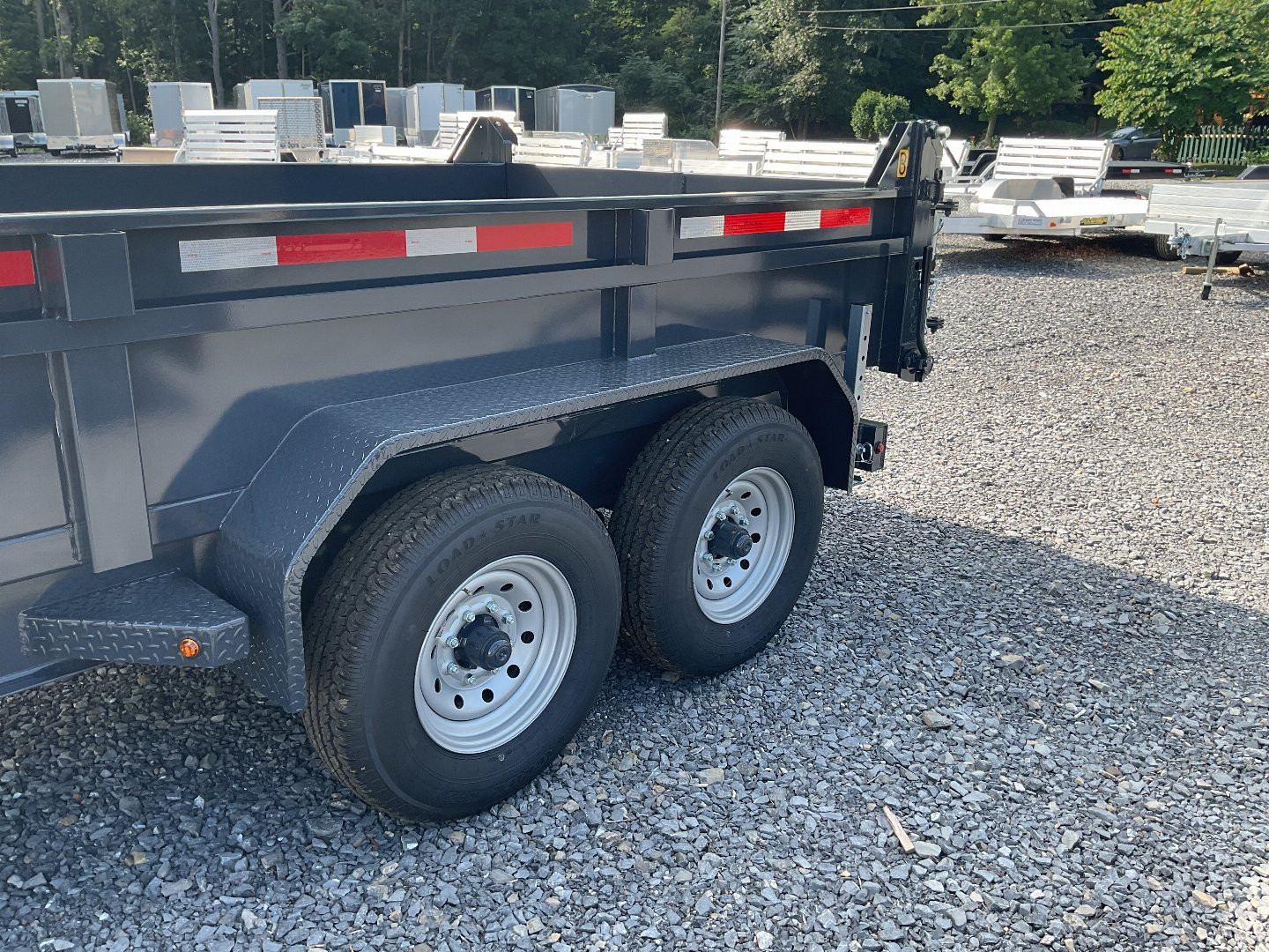 New 2024 Belmont DTX8112-14K Dump Trailer 81"X12' 14k