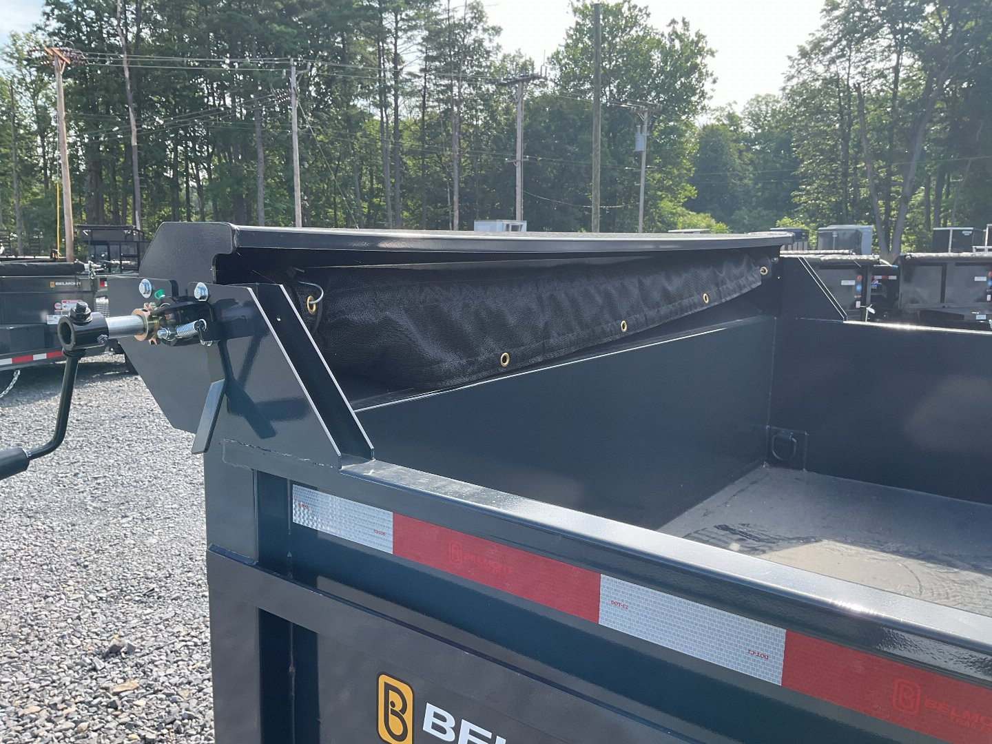 New 2024 Belmont DTX8112-14K Dump Trailer 81"X12' 14k