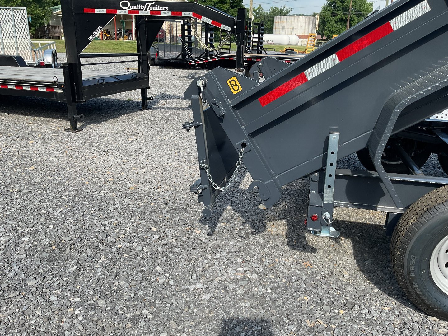 New 2024 Belmont DTX8112-14K Dump Trailer 81"X12' 14k