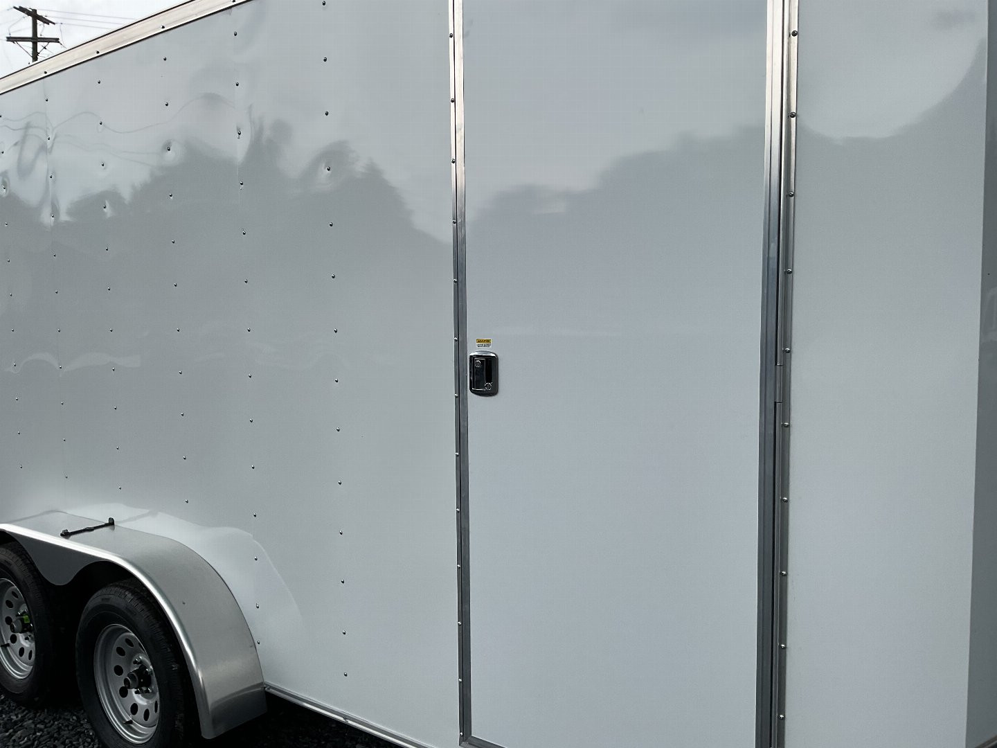 New 2024 Haulmark PP716T2-D Cargo / Enclosed Trailer 7'X16' 7K W/ 7' Ft interior