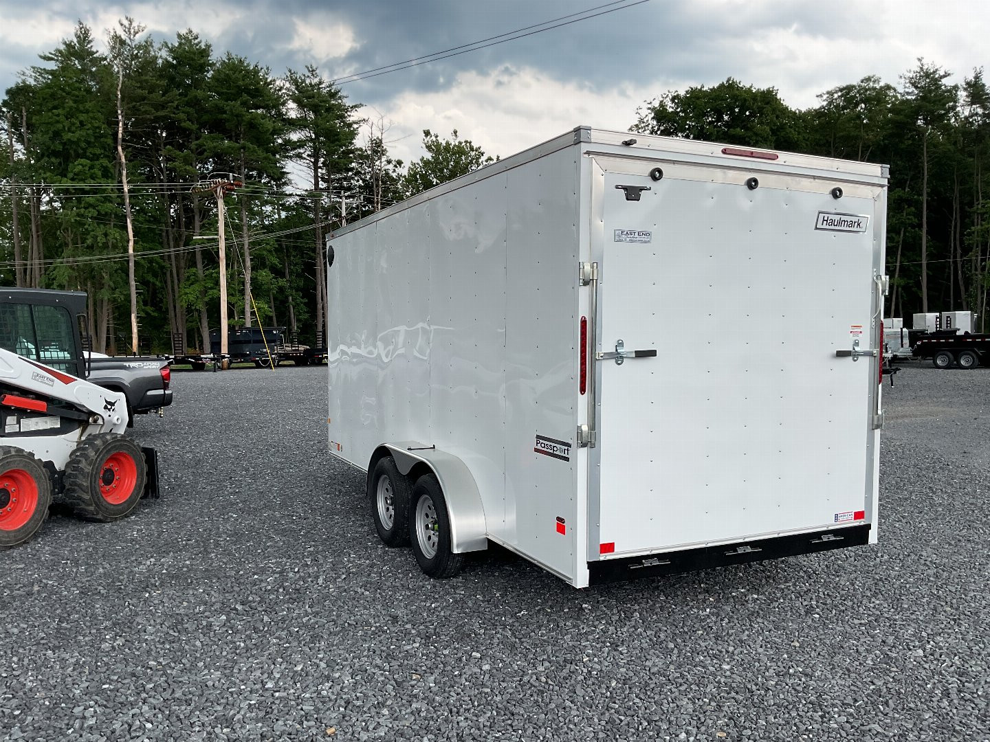 New 2024 Haulmark PP716T2-D Cargo / Enclosed Trailer 7'X16' 7K W/ 7' Ft interior
