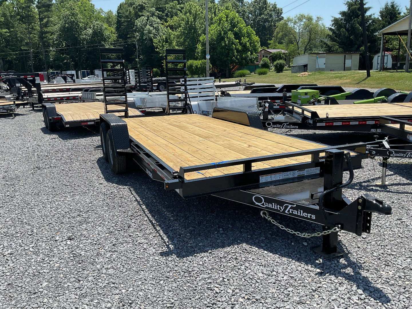 New 2024 Quality Trailers Pro-DW Equipment Trailer/Utility Trailer 82"x18'(16'+2' dovetail)9990#