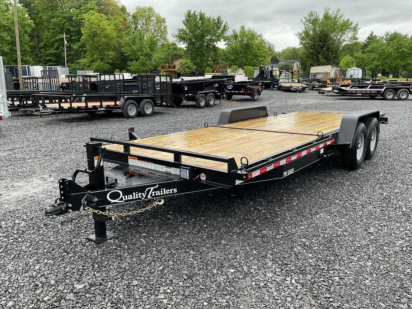 New 2024 Quality Trailers Pro-DWT Equipment Trailer/Tilt Trailer 82"X23' 15K
