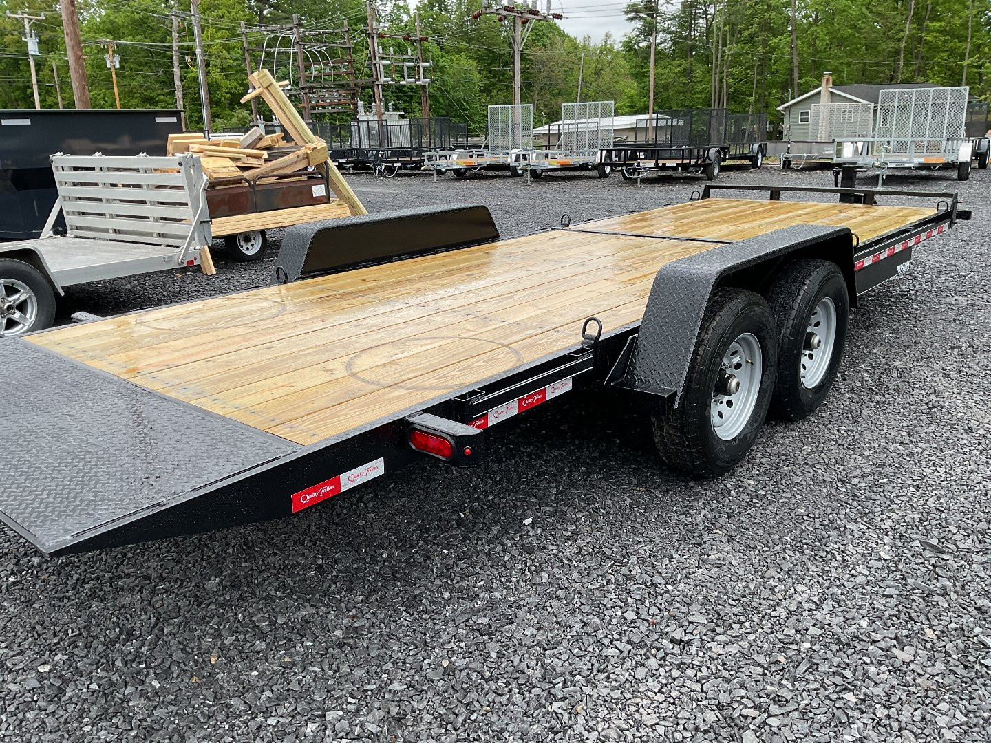 New 2024 Quality Trailers Pro-DWT Equipment Trailer/Tilt Trailer 82"X23' 15K