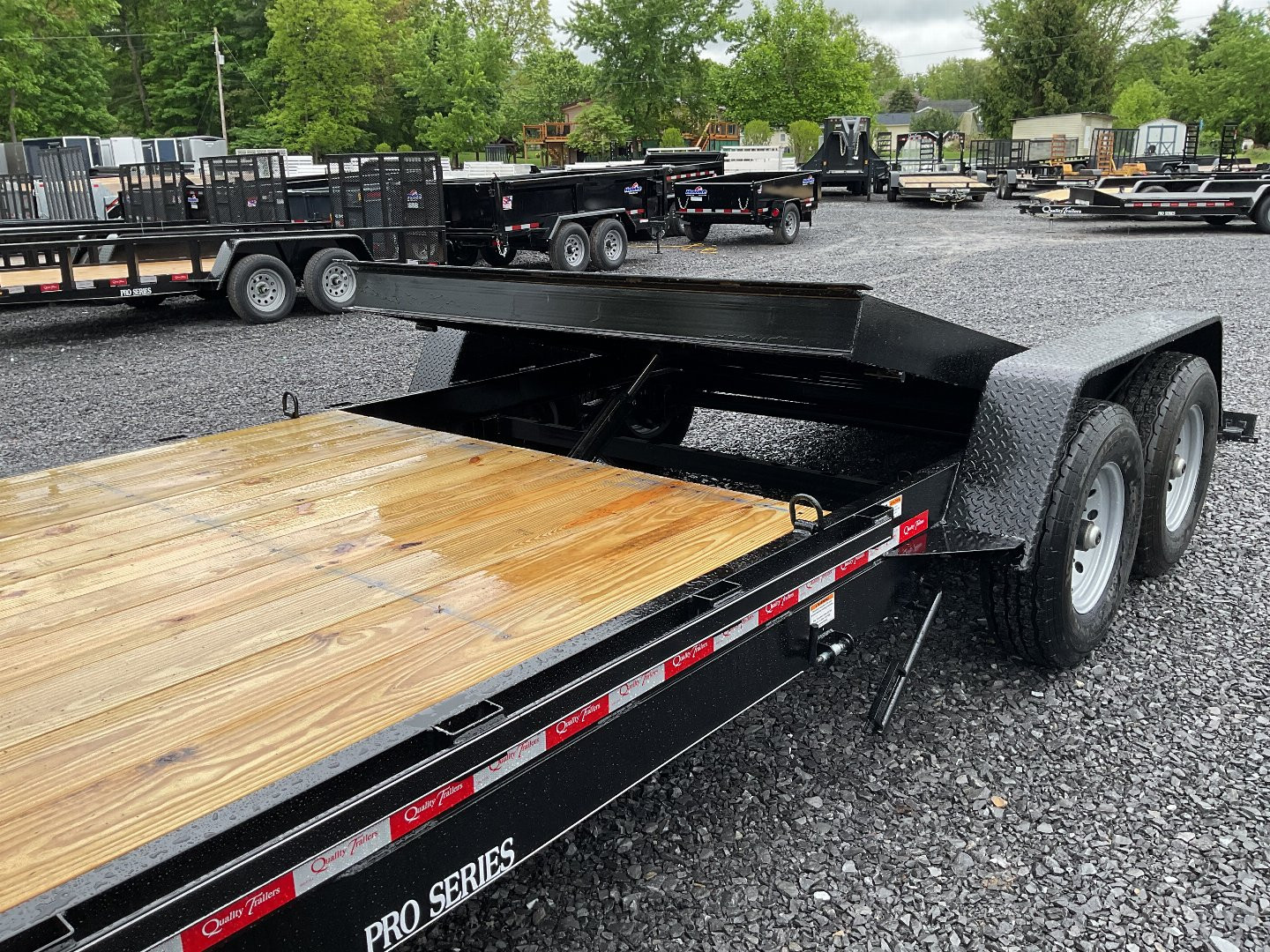 New 2024 Quality Trailers Pro-DWT Equipment Trailer/Tilt Trailer 82"X23' 15K