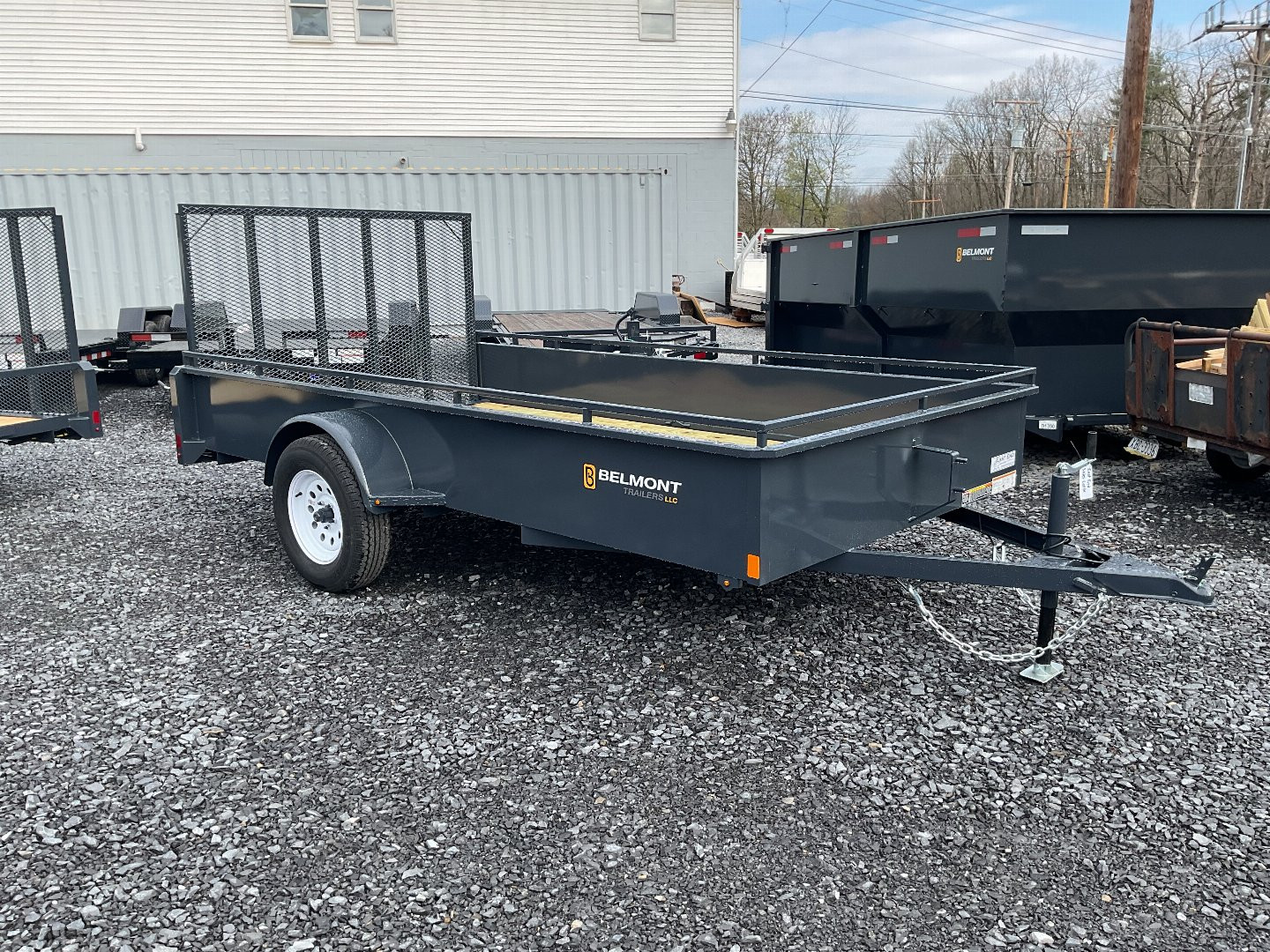 New 2024 Belmont UT612SS Equipment Trailer/Utility Trailer 76"x12' 2999#