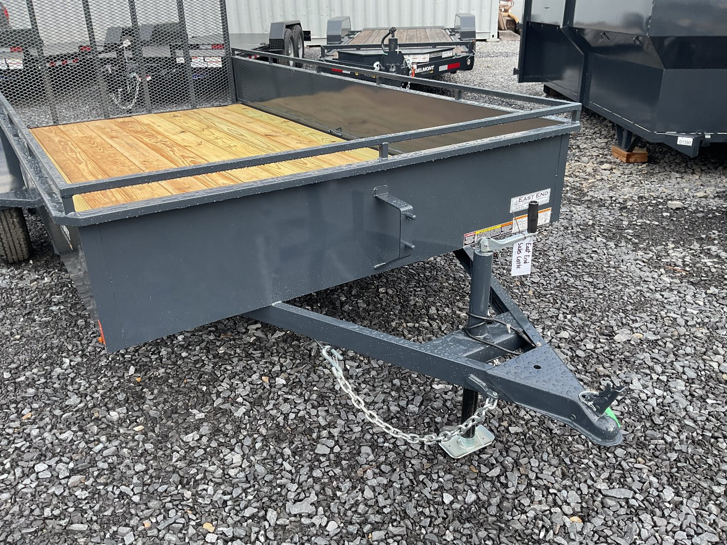 New 2024 Belmont UT612SS Equipment Trailer/Utility Trailer 76"x12' 2999#
