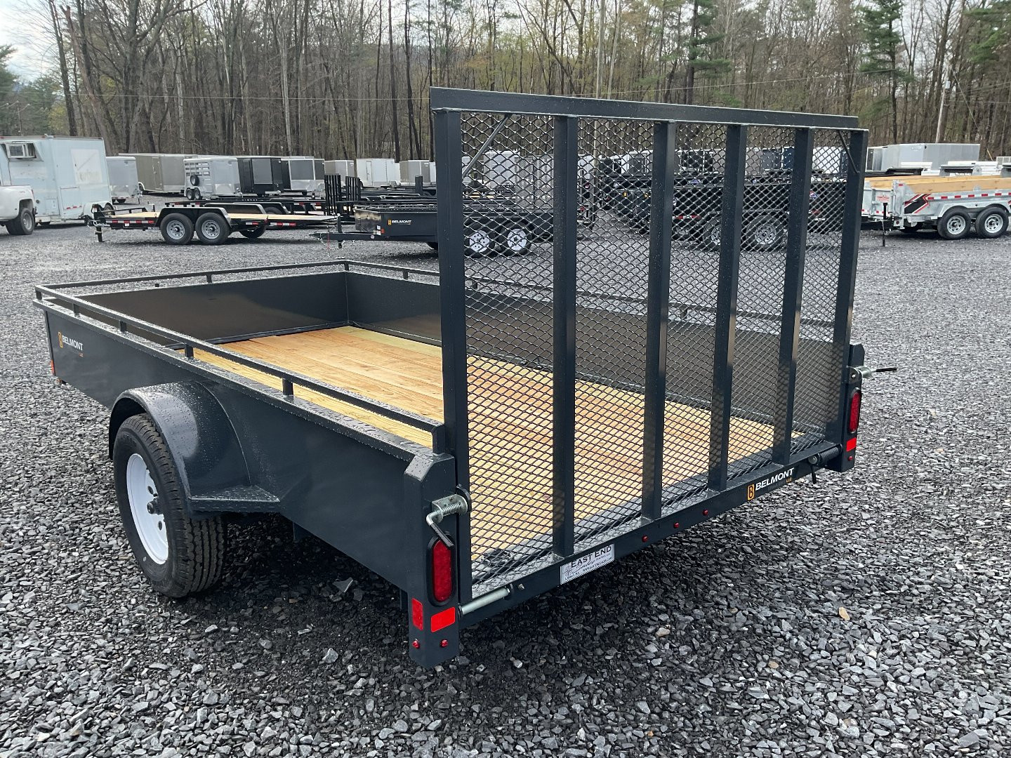 New 2024 Belmont UT612SS Equipment Trailer/Utility Trailer 76"x12' 2999#