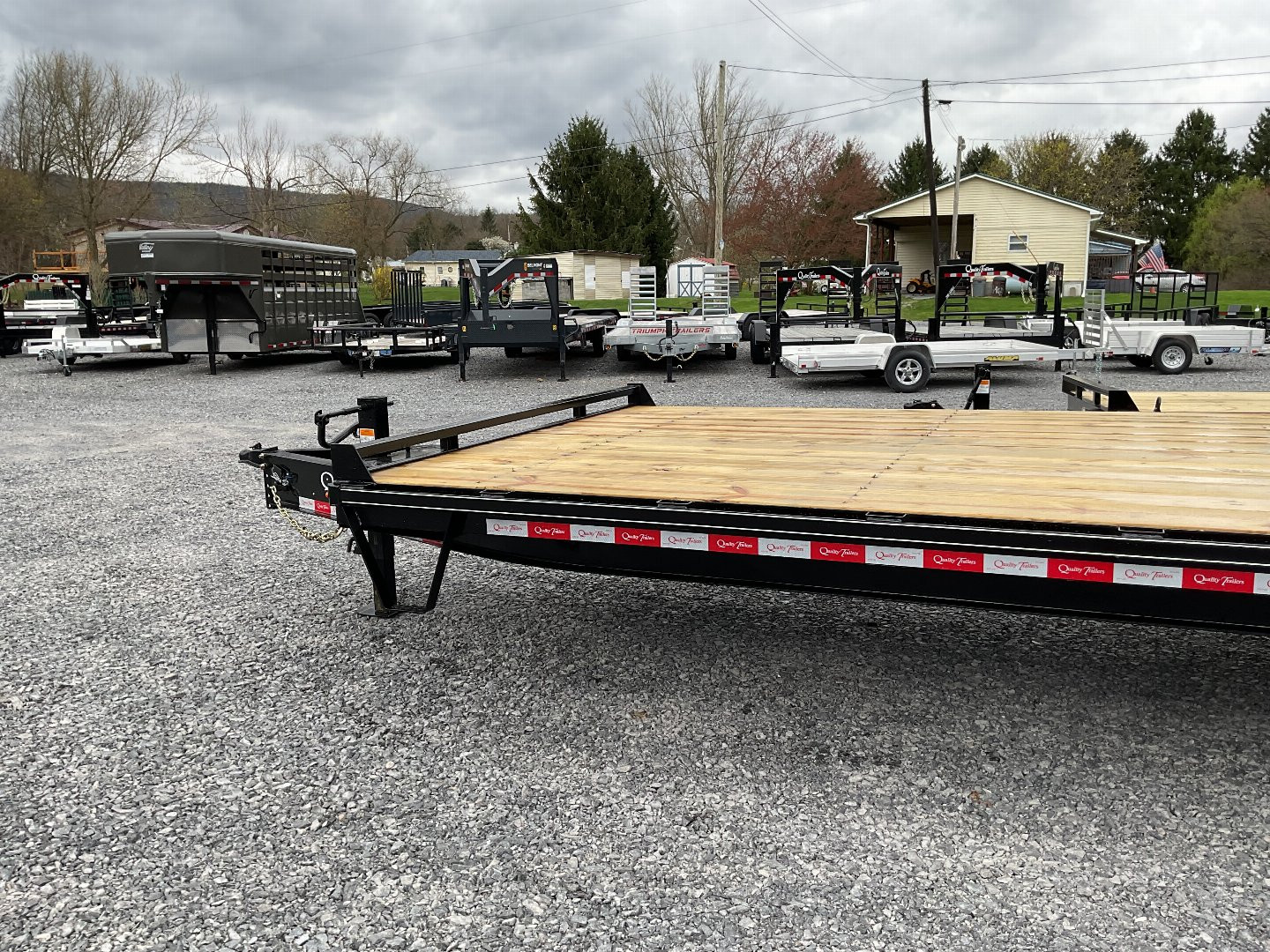 New 2024 Quality Trailers Pro-P Equipment Trailer/Deckover Trailer 16K 23'(18'+5' dovetail)