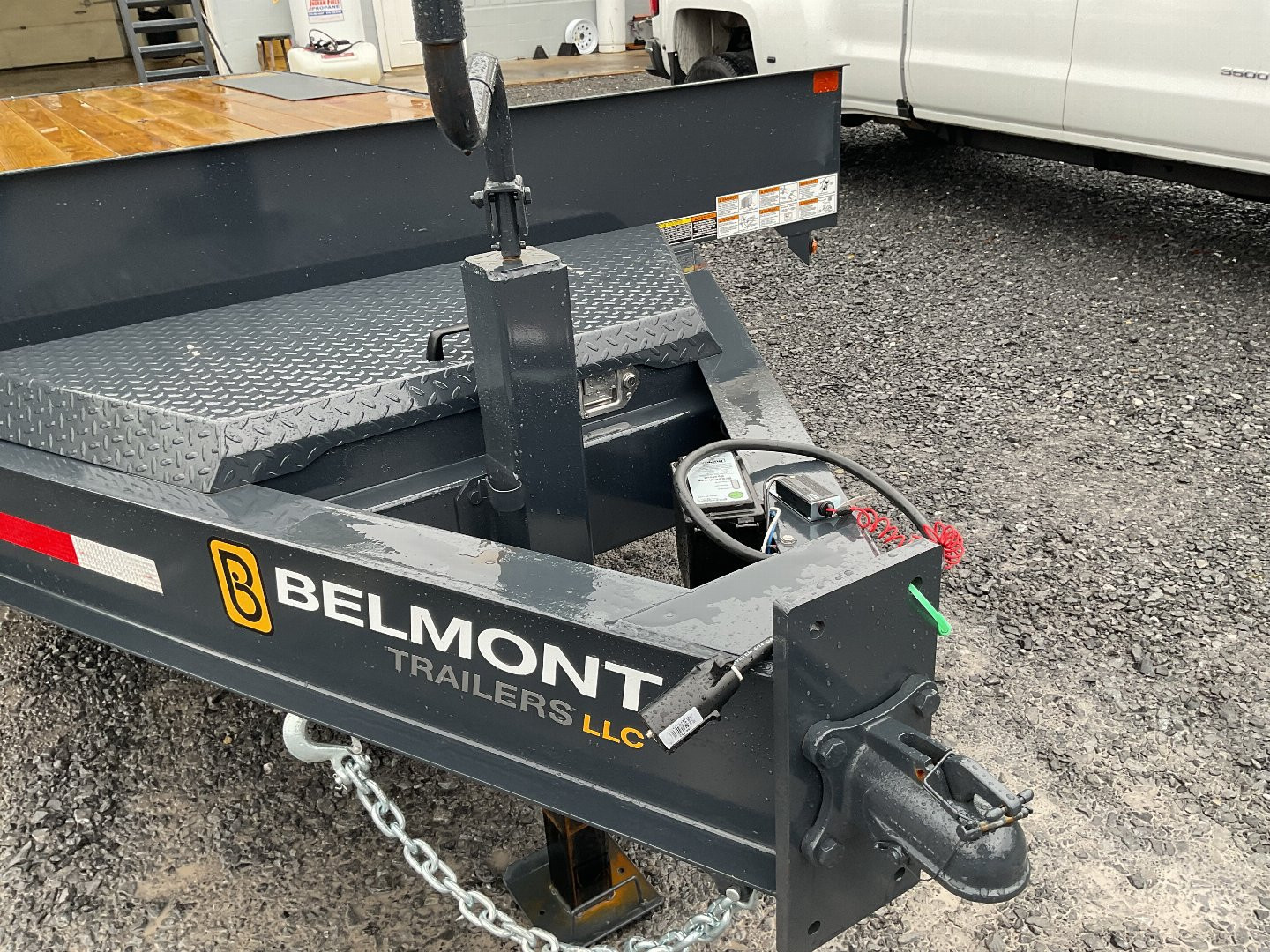 New 2024 BELMONT DO920 Deckover Trailer/Equipment Trailer 96"x20' (16'+4' dovetail) 14K