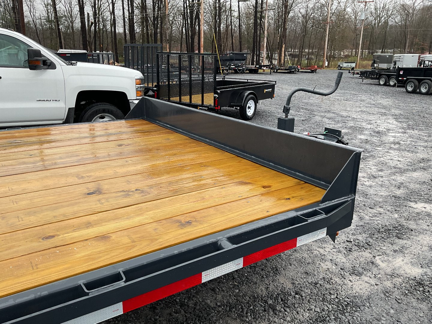 New 2024 BELMONT DO920 Deckover Trailer/Equipment Trailer 96"x20' (16'+4' dovetail) 14K