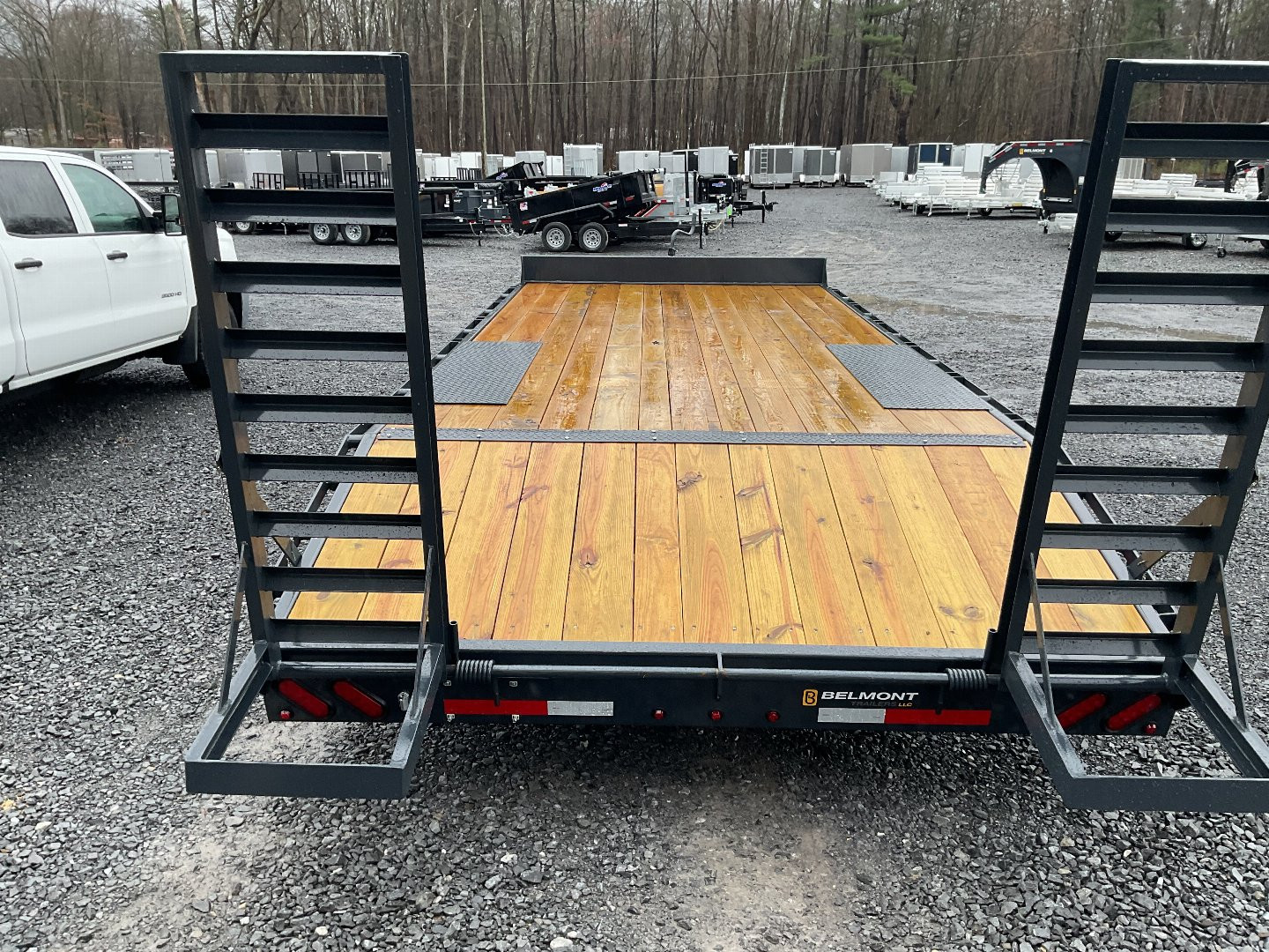 New 2024 BELMONT DO920 Deckover Trailer/Equipment Trailer 96"x20' (16'+4' dovetail) 14K