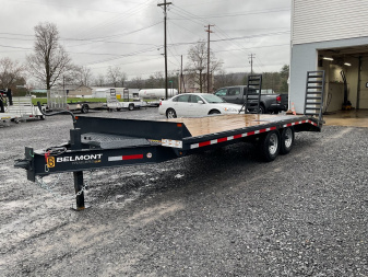 New 2024 BELMONT DO920 Deckover Trailer/Equipment Trailer 96"x20' (16'+4' dovetail) 14K