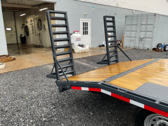 New 2024 BELMONT DO920 Deckover Trailer/Equipment Trailer 96"x20' (16'+4' dovetail) 14K