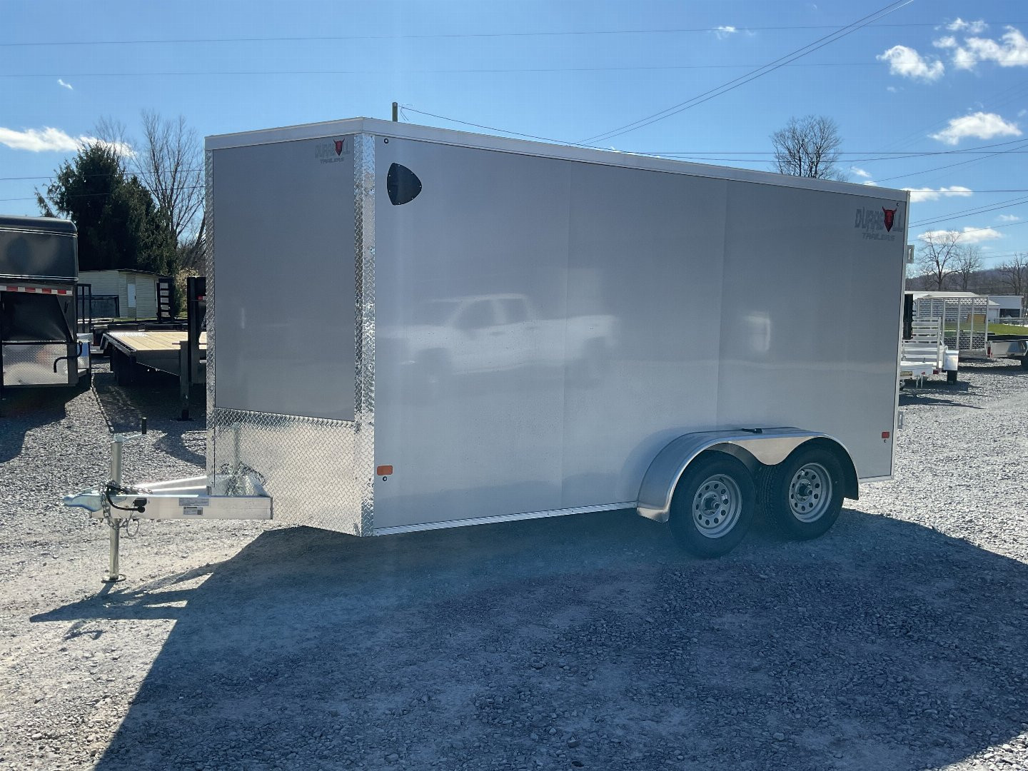 New 2024 DURABULL DBET Cargo / Enclosed Trailer 7x14 7k W/ barn doors