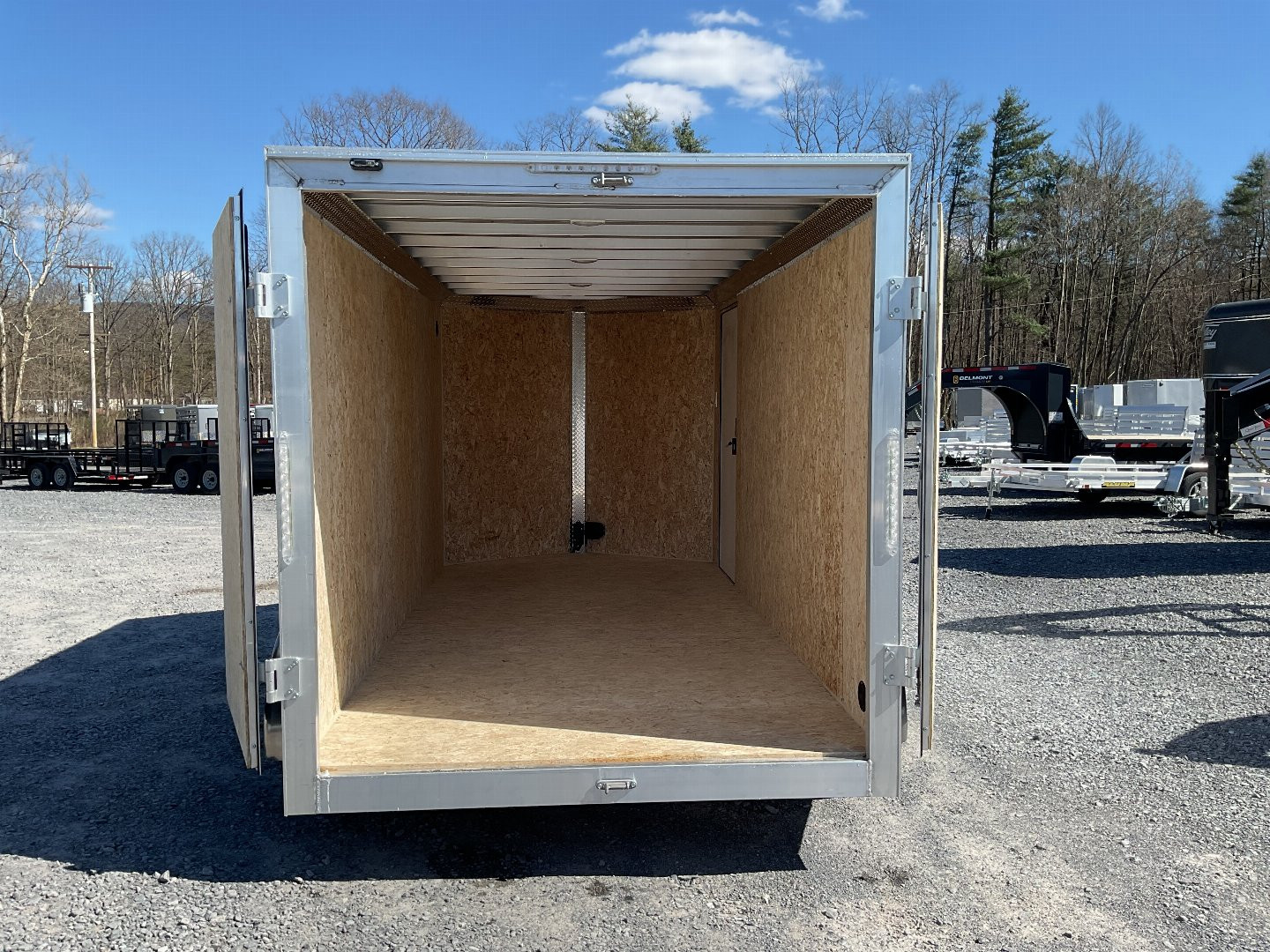 New 2024 DURABULL DBET Cargo / Enclosed Trailer 7x14 7k W/ barn doors