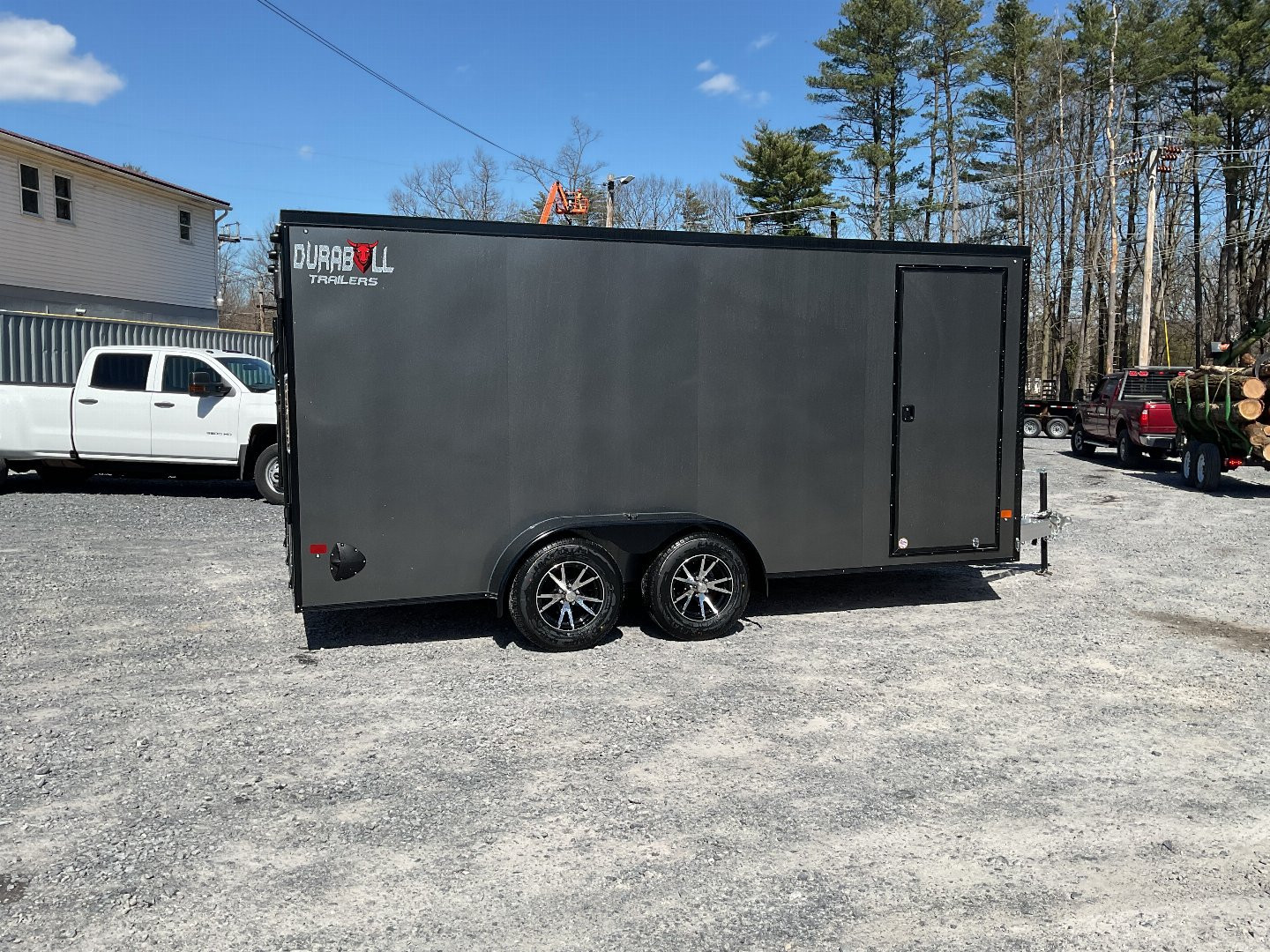 New 2024 Durabull 7x16 7K Blackout Edition w/ upgraded aluminum wheel package