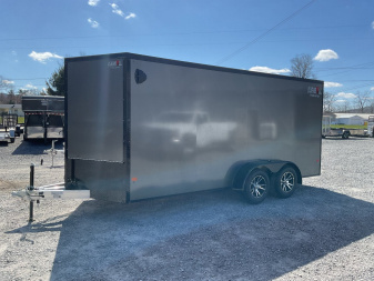 New 2024 Durabull 7x16 7K Blackout Edition w/ upgraded aluminum wheel package