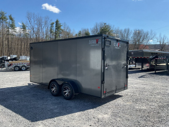 New 2024 Durabull 7x16 7K Blackout Edition w/ upgraded aluminum wheel package