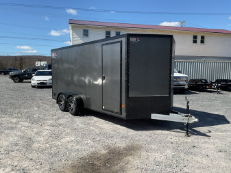 New 2024 Durabull 7x16 7K Blackout Edition w/ upgraded aluminum wheel package