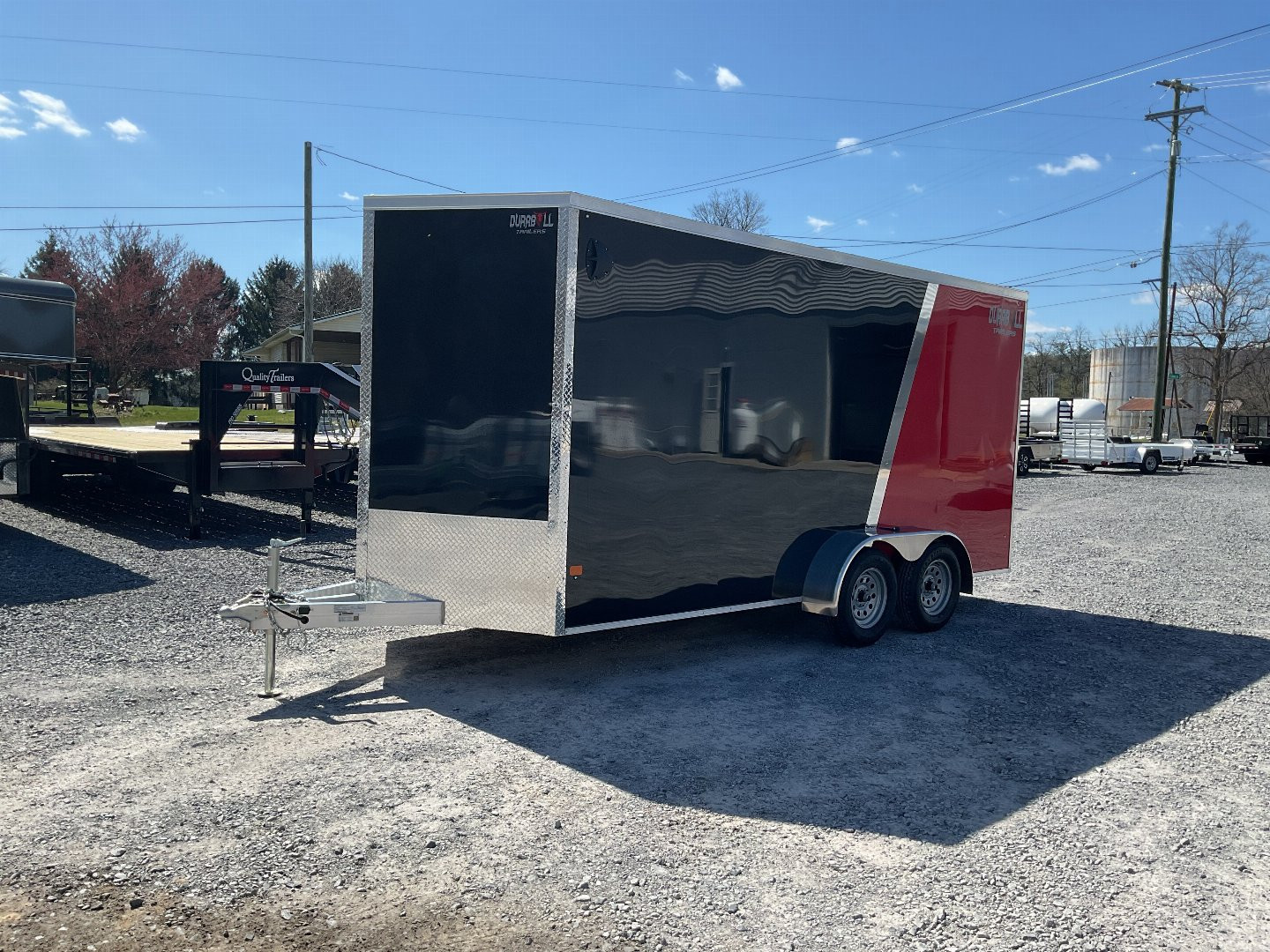 New 2024 Durabull DBET 7X16 7K Cargo / Enclosed Trailer Extra Height 7'
