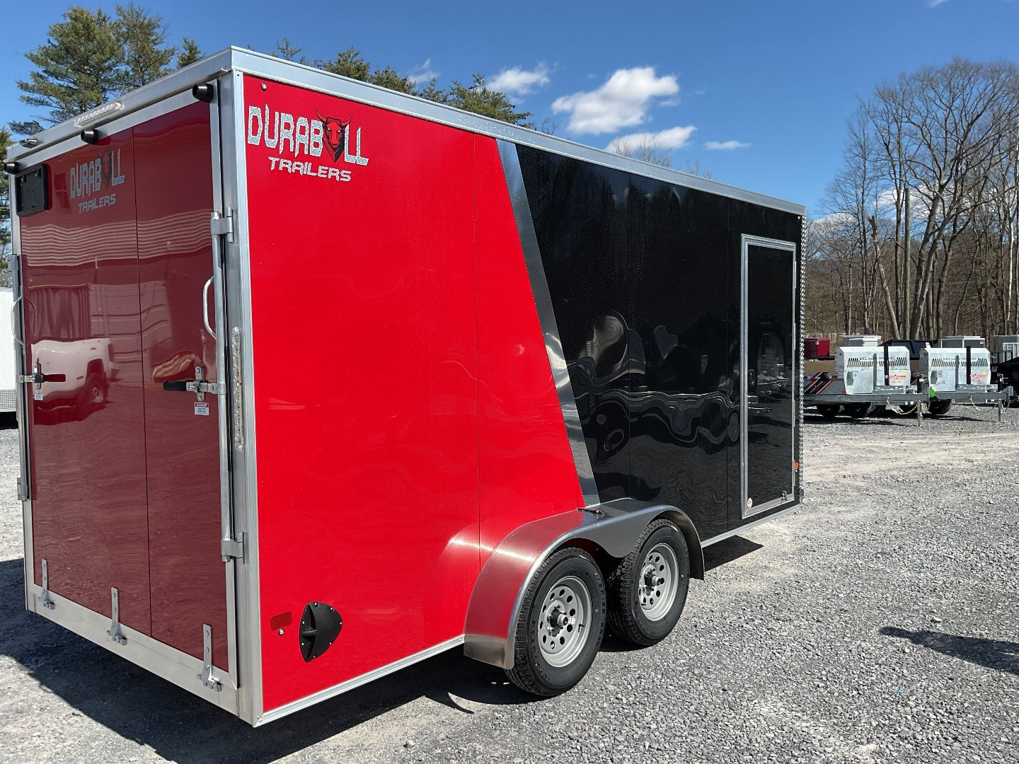 New 2024 Durabull DBET 7X16 7K Cargo / Enclosed Trailer Extra Height 7'