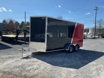 New 2024 Durabull DBET 7X16 7K Cargo / Enclosed Trailer Extra Height 7'
