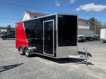 New 2024 Durabull DBET 7X16 7K Cargo / Enclosed Trailer Extra Height 7'