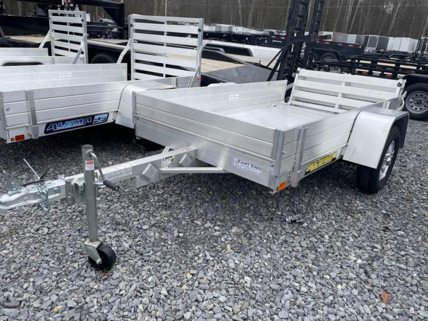 New 2024 Aluma 548BT Utility Trailer