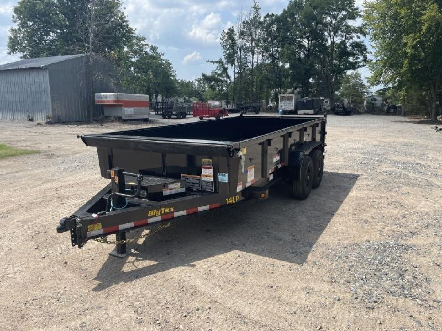 New 2026 Big Tex 7x16 LP Low Pro 14K Dump w/ Slide-In Ramps *Take an additional $300 off with an instant rebate thru 10/31*