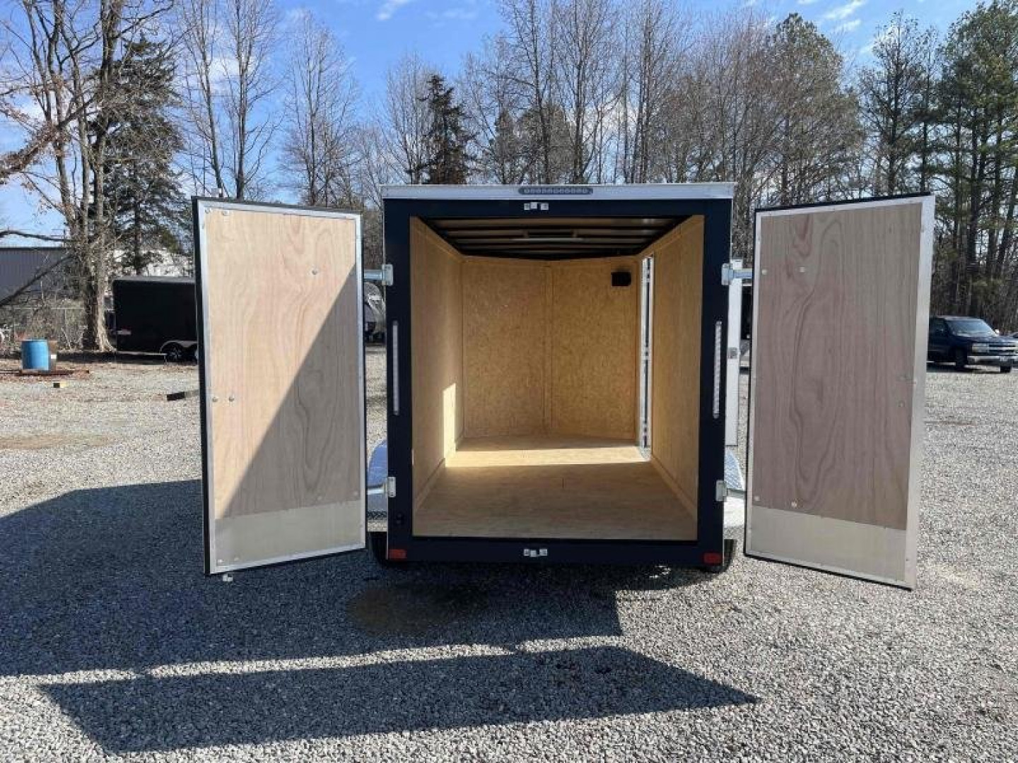 New 2025 Covered Wagon 6x12 7K Gold Series w/ Double Doors