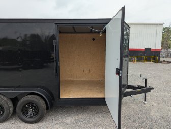 New 2025 Covered Wagon 7x14 Gold Series w/ Ramp and Blackout Package