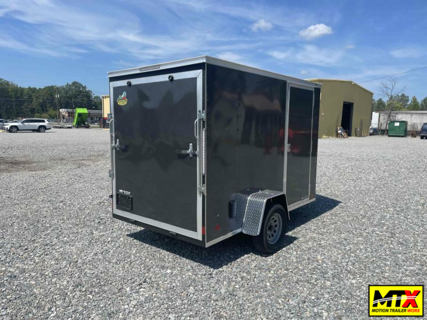 New 2025 Covered Wagon 6x10 Gold Series w/ Ramp Door