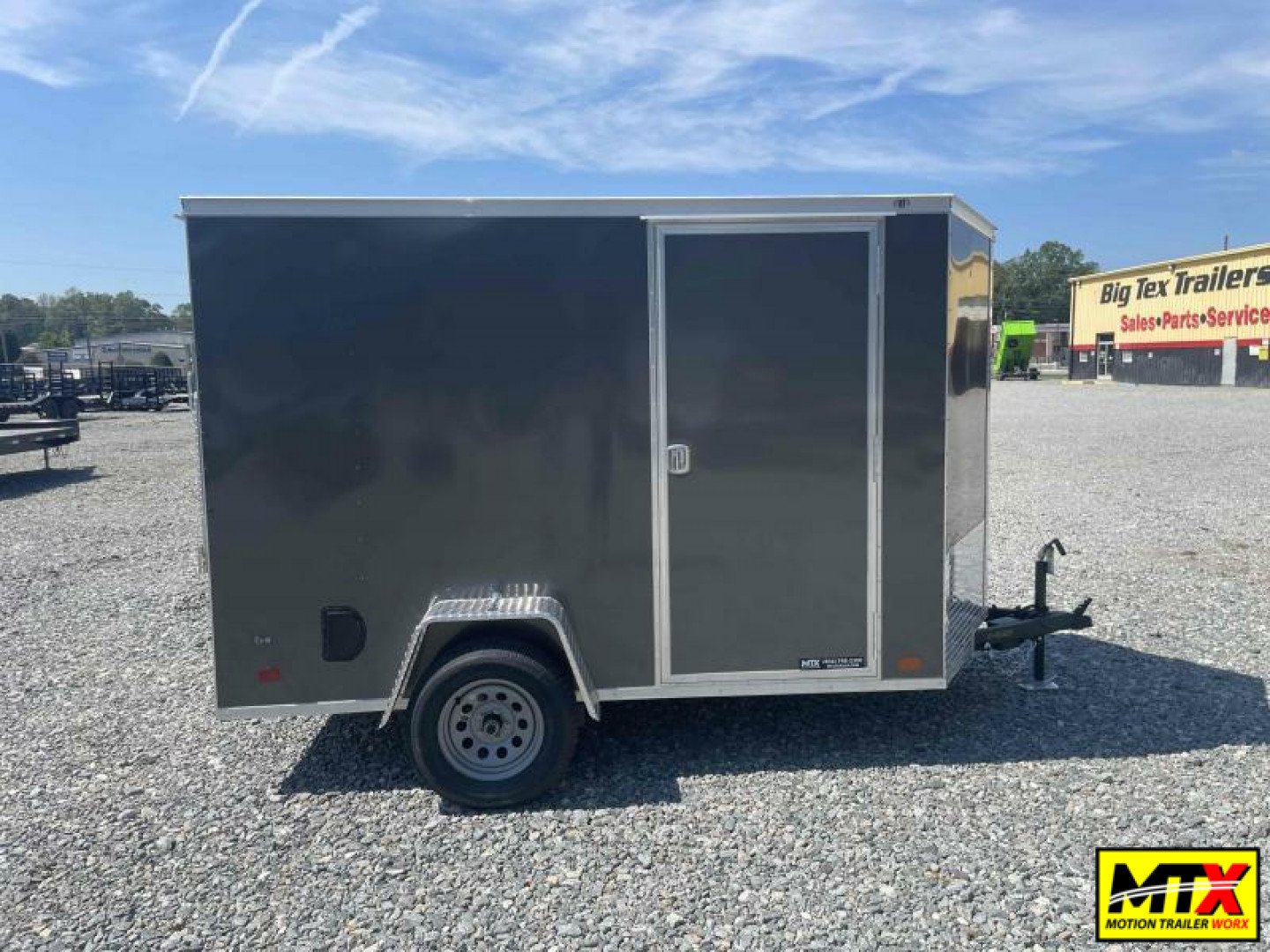 New 2025 Covered Wagon 6x10 Gold Series w/ Ramp Door