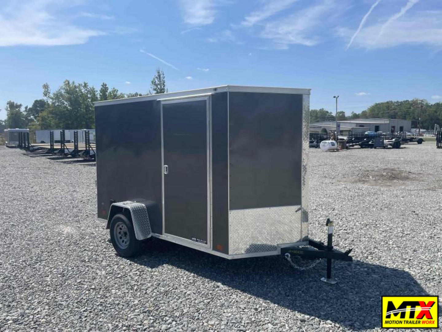 New 2025 Covered Wagon 6x10 Gold Series w/ Ramp Door